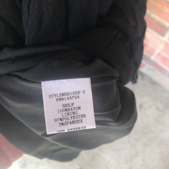 Davi & Dani Black Lace Detailed Vintage Dress - Picture 7 of 14